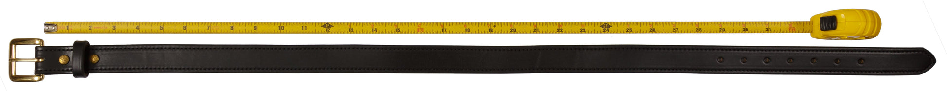Leather BeltSTITCHED BRIDLE LEATHER BELT - 1" Wide Amish Handmade in USAbeltdress beltSaving Shepherd