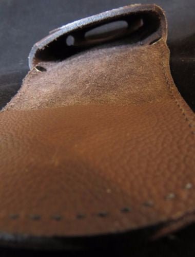 Handtooled LeatherHANDMADE LEATHER PHONE CASE & WALLET Large Belt Holster Sleeve USAbeltbelt clipSaving Shepherd