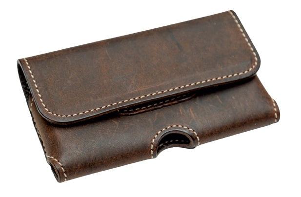 Mobile Phone CasesHORIZONTAL PHONE CASE - Stitched Leather in 3 Sizes & 4 Colorscell phone caseleatherSaving Shepherd