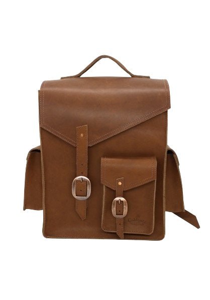 Leather BackpackHIGHLAND BACKPACK - Adjustable for Backpack or Cross Shoulder BagAmishbagSaving Shepherd