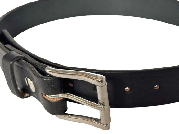 Leather BeltHEAVY DUTY WORK BELT - Black or Brown 1½" Wide with Roller BucklebeltbeltsSaving Shepherd